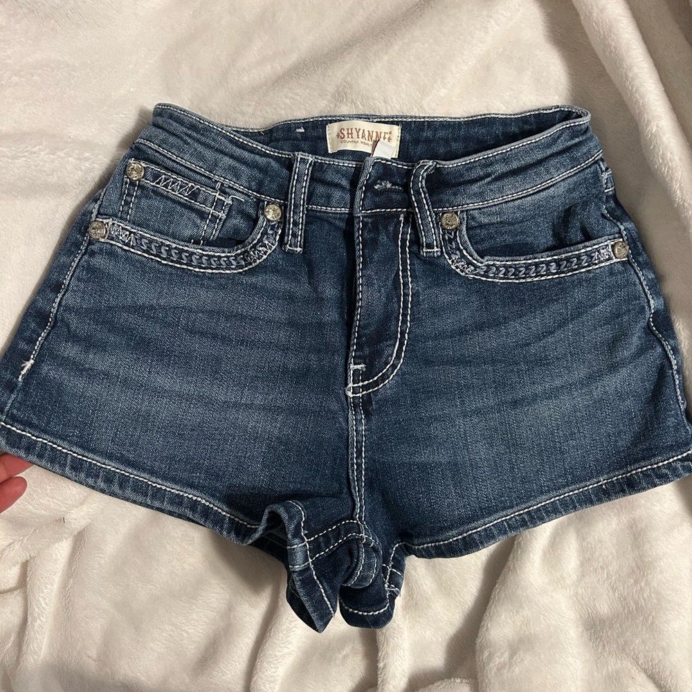 Shyanne Women's Blue Denim Shorts